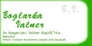 boglarka valner business card